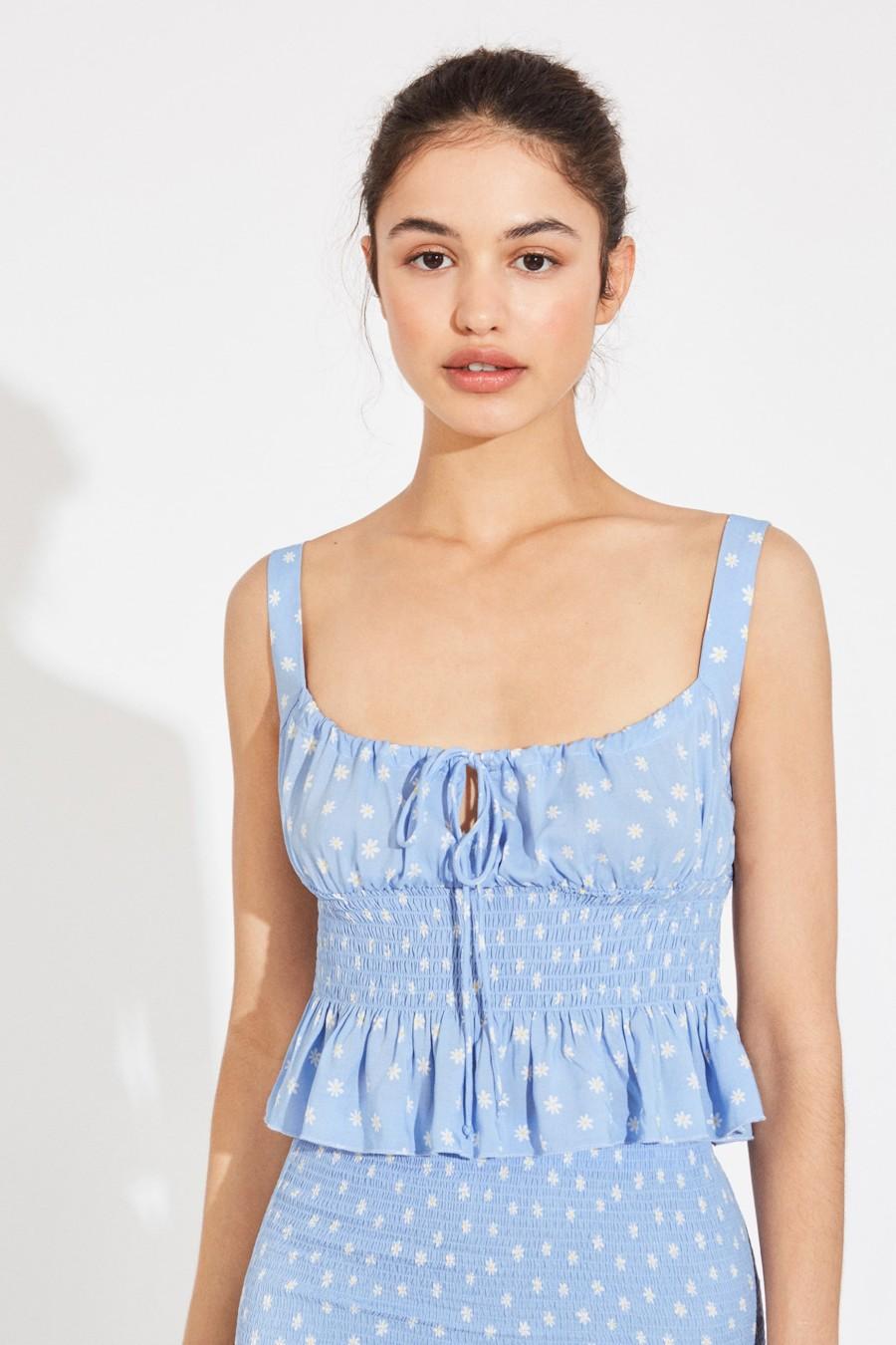 

Топ Ysabel Mora (72615) 42(S) французький небо синє кольору