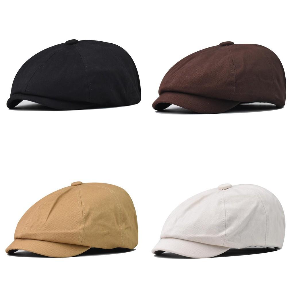 Style Solid College Color Women Casual Sunshade Beret For Spring And Autumn