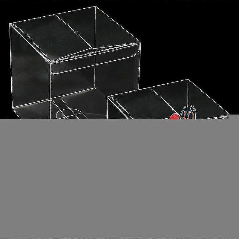 10pcs Transparent Pvc Candy Gift Box Cookie Chocolate Cake Packaging Boxes Baby