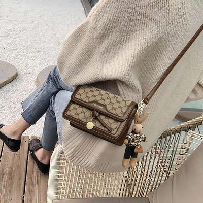 New Fashionable Crossbody Bag, Small Square Bag, Trendy Bags, High-end Texture, Niche Versatile Shoulder Bag, Women's Bag
