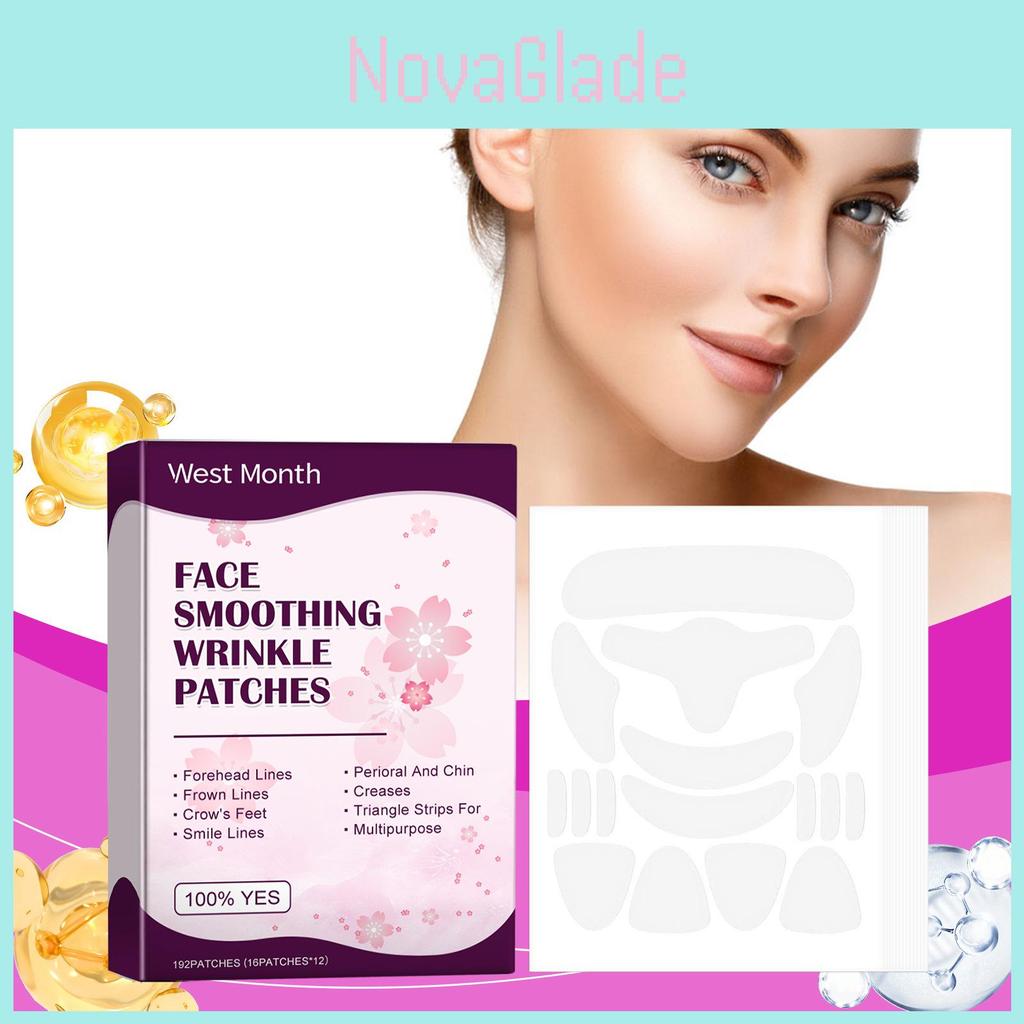 West Month Facial Care Patches Firming Nourishing Skin Tightening Massage Sheets Set