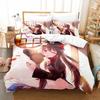Hu Tao Genshin Impact Game 3D Duvet Cover Bedding Set Comforter Linen Pillowcases Home Decor Single Double Twin King Queen