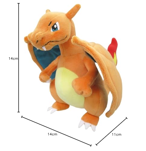 POKEMON Plüschtier S Pokemon All Star Collection Geburtstags- und Weihnachtsgeschenk pz-sanei001 (Glurak)