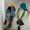 Down Cotton Vest Women's Autumn and Winter New Loose Cotton Vest Solid Color Vest Jacket