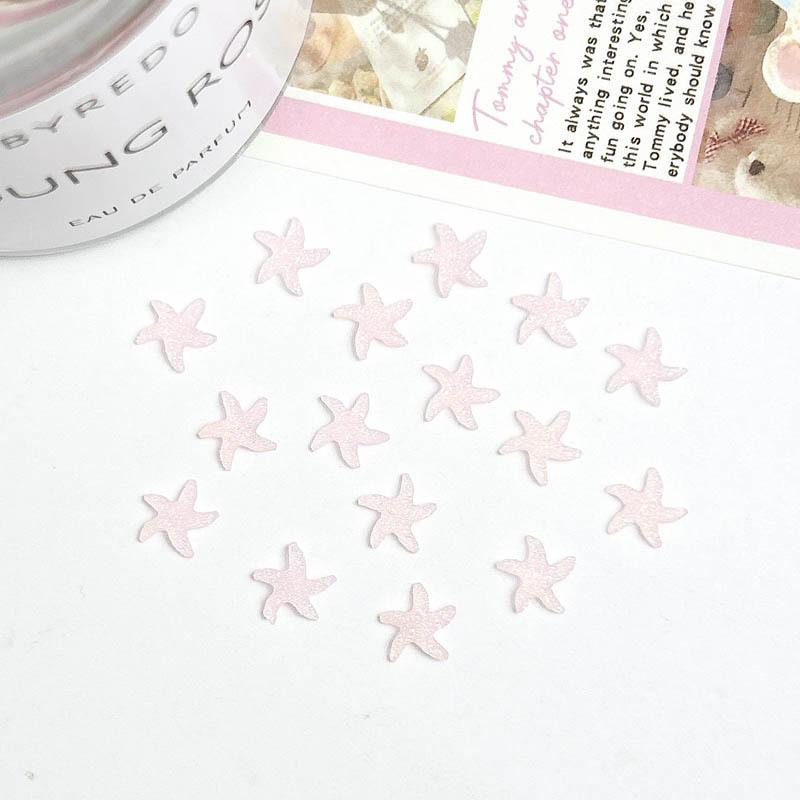 Starfish Nail Art Accessories Japanese Fresh Sweet Ocean Series Fine Glitter Nail Wearable Nails Earrings Accessories