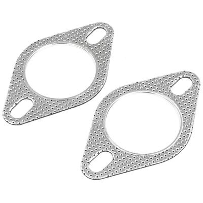 Audiophile Muffler Gasket 2 Pieces Exhaust Gasket Flange Gasket Metal