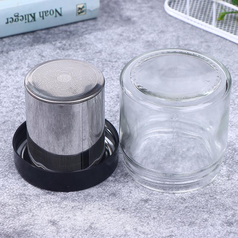 Jewelry Cleaning Jar Diamond Washing Cup Glass Cleaning Pot With Dustproof Lid For Watchmaker For Beads Necklace Rings
