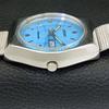 AUTOMATIC 6309A VINTAGE SEIKO JAPAN MENS SKY BLUE COLOR DIAL WATCH a701427-5