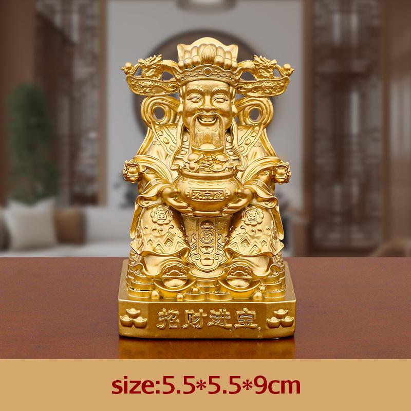 2025 Neujahr Gold Feng Shui Schlange Löwe Statue Figur Münze Geld Reichtum Glück Frühlingsfest Heimdekoration Kleine Ornament