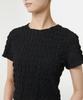MUSINSA STANDARD WOMAN Women'S Smoked Crop T-Shirt [Black]