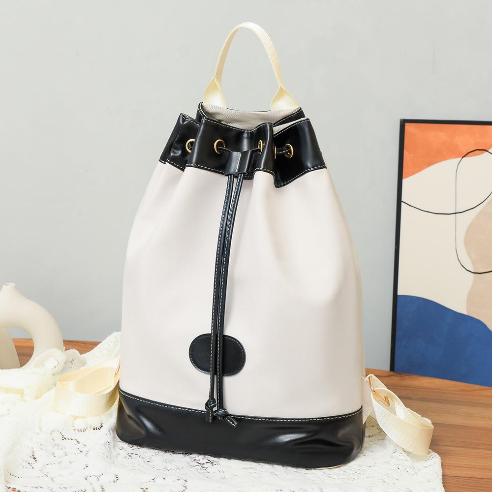 Женская сумка-ведро на шнурке — фото 19