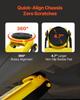 Low Profile Floor Jack 4 Ton Heavy Duty Steel Dual Piston Rapid Pump