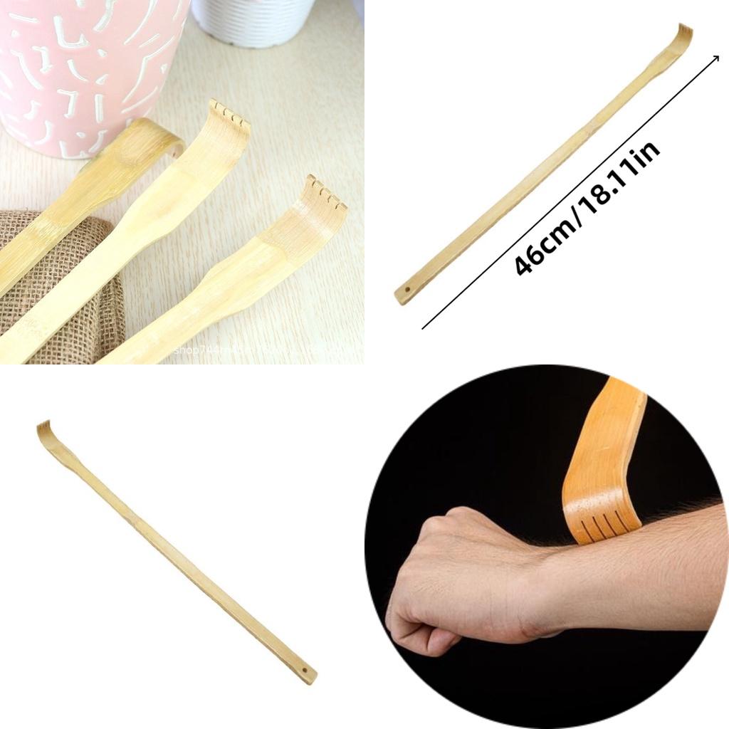 Natural Bamboo Back Scratcher Gentle And Effective Relief For Back Itching