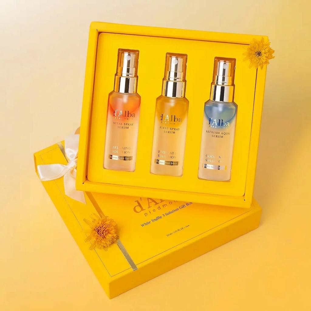 

d Alba [3-Pack Gift Set] Vegan White Truffle Spray Serum (52ml x 3) - K-Beauty Glowing Glass Skin Mist SET (52ml x 3 Bottles)