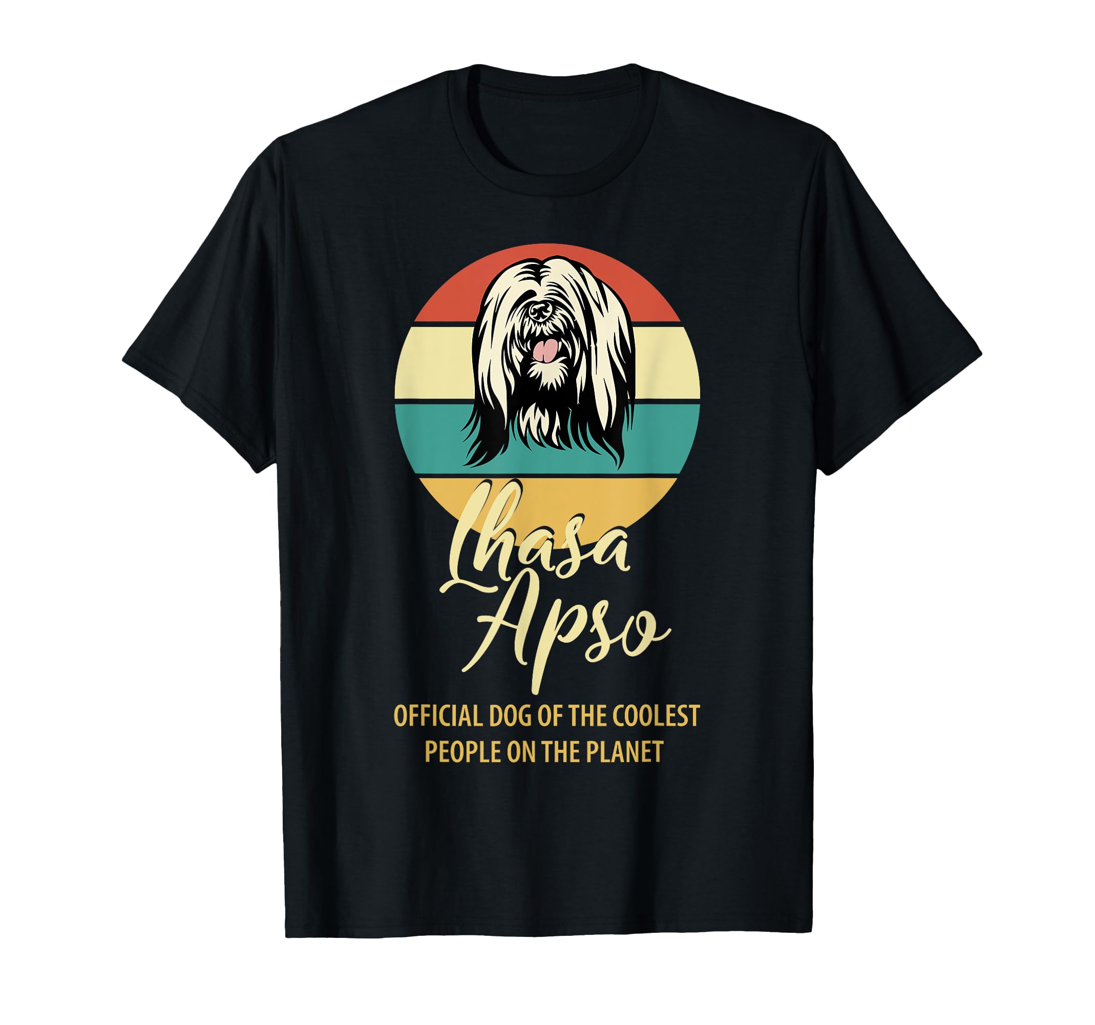 

Proud Lhasa Apso Owner Lhasa Apso Puppy Lhasa Apso Birthday Gift Shirt, Lover, T-Shirt чёрный
