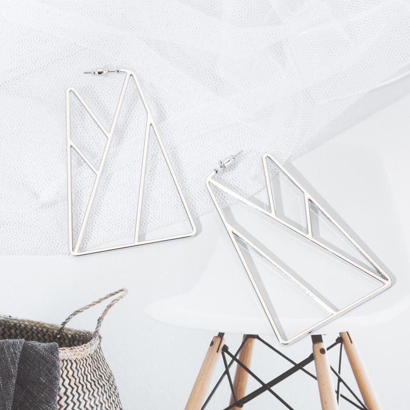 Alloy Fashionable Geometric Earrings For Women Ideal For Occasions Special