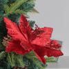 Sequins Christmas Glitter Flower Large Christmas Tree Decorations  School Shopping Mall