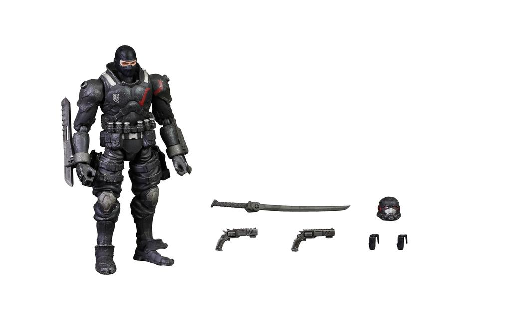 TOYS ALLIANCE LIMITED FAV A123 Haboku Scale ABS Painted Movable Figure "Acid Rain" 1/18