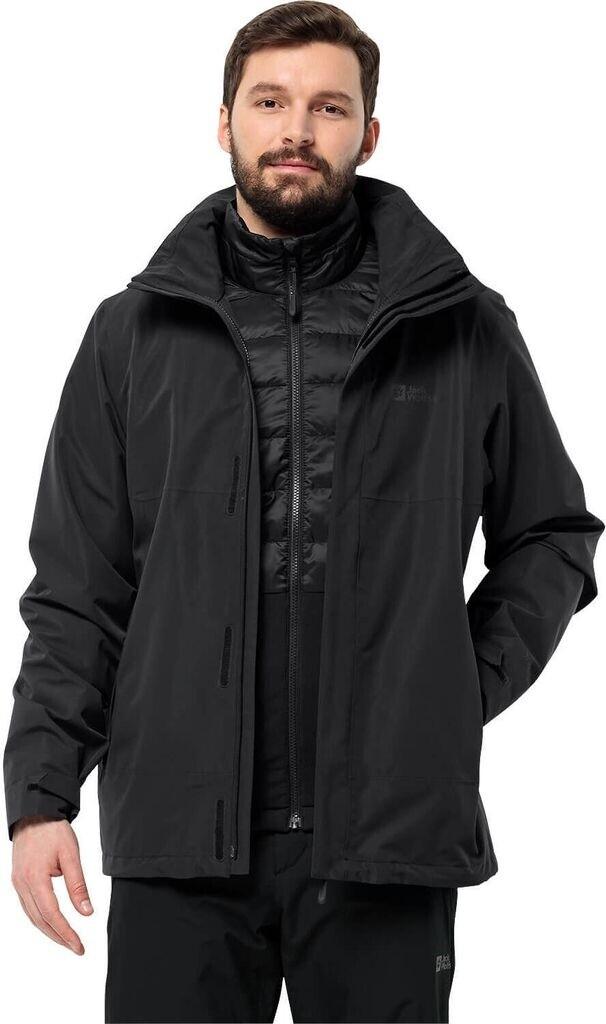 Jacket Jack Wolfskin Luntal 3in1 Jacket Men Black