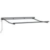 Estrutura de Toldo Ajustável Elétrica Antracite 3 x 2 m Aço