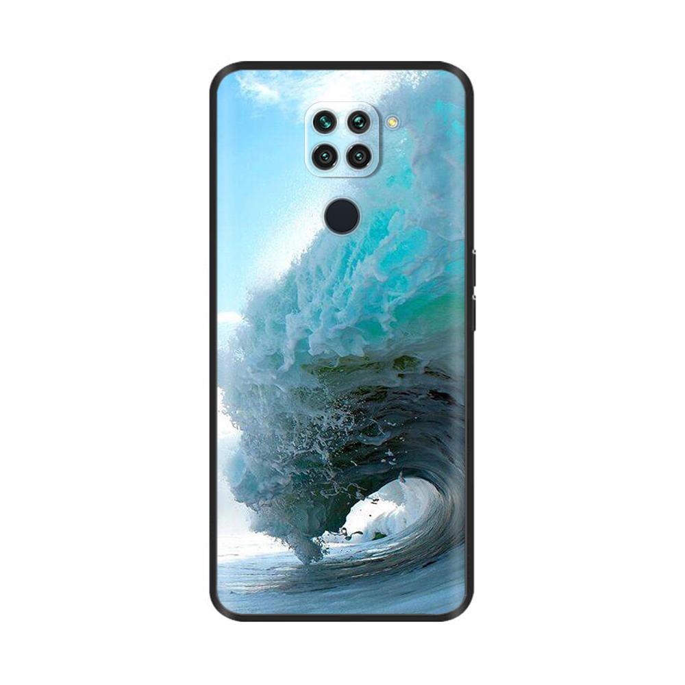 Case For Xiaomi Redmi Note 9 Case Soft Black Silicon Back Cover For Redmi Note9 Cover Redmi Note 9 Case Funda Coque Bumper Shell