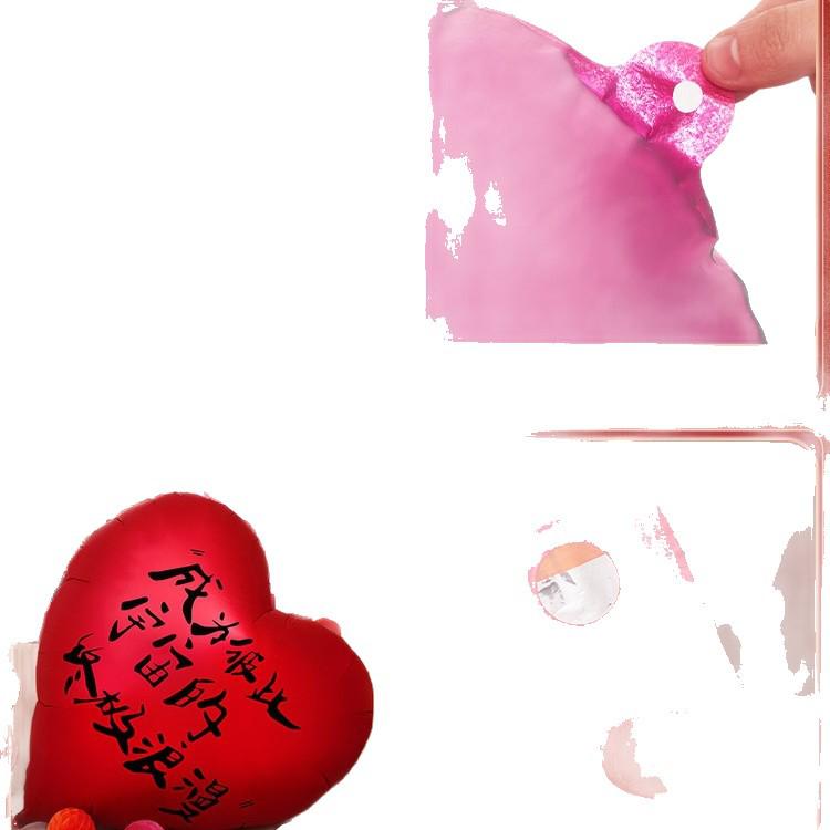 Love Heart Balloons Wedding Decoration Set for Engagement, New Home, Living Room, or Wedding Photos