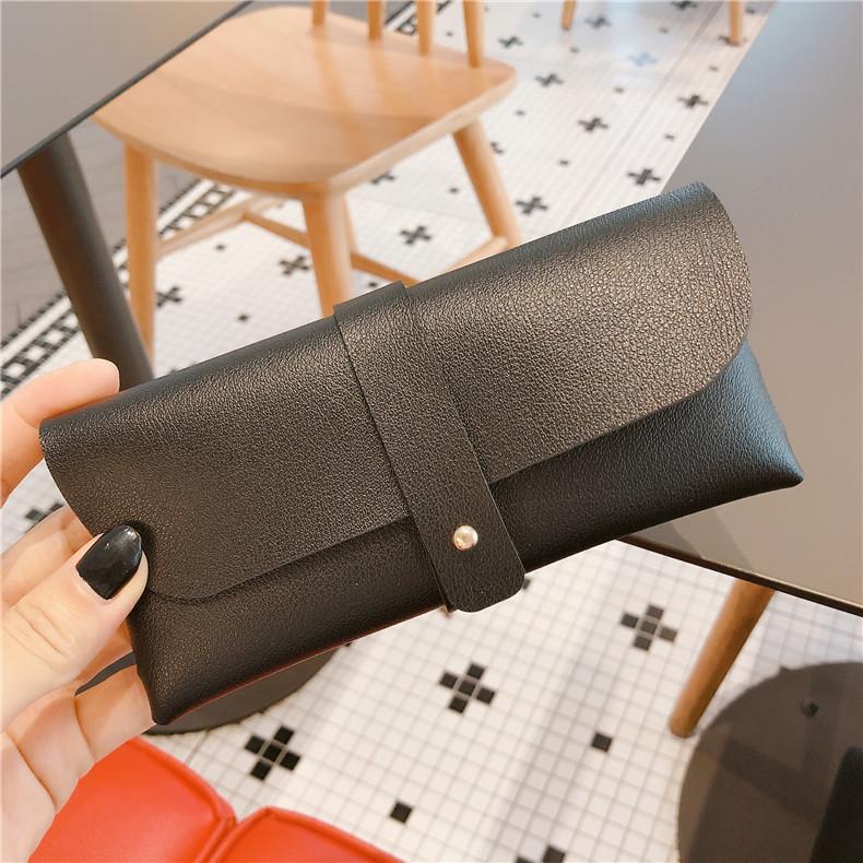 Printable Glasses Case Clip-on Sunglasses Case, Simple and Portable Storage Bag, Myopia Glasses Case, Flat Lens Sunglasses Case