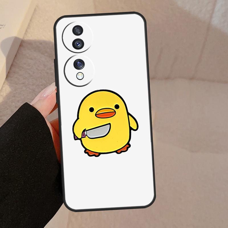 

Мультяшная утка Нож Для Honor Magic 8 7 6 5 Lite Чехол Для Honor 400 Pro 200 50 70 90 X8c X8b X9d X9b X9c Win RT Honor 200 Lite