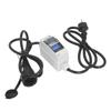 Mobile Digital Electricity Meter IP65 Waterproof Portable LCD Display Electricity Usage Monitor EU P
