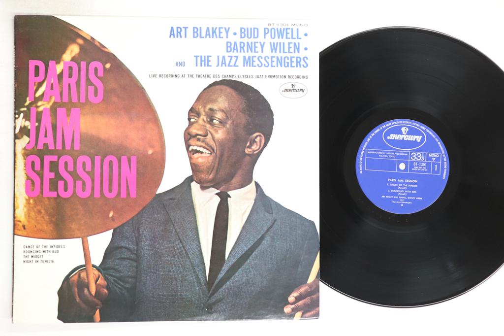 LP Record ART BLAKEY - Paris Jam Session BT1301 MERCURY 1974 Japan Jazz Used