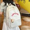 Japanese ins new high-value backpack size student light junior high school students go out leisure small backpack