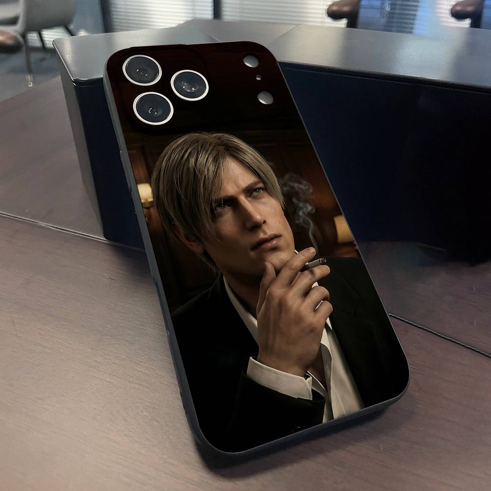 

L-Leon S-Scott K-Kennedy Phone Case For iPhone 15,16,12,14,13,11,17,Pro,Max,Plus,E,Air,Mini Black Cover iPhone17promax