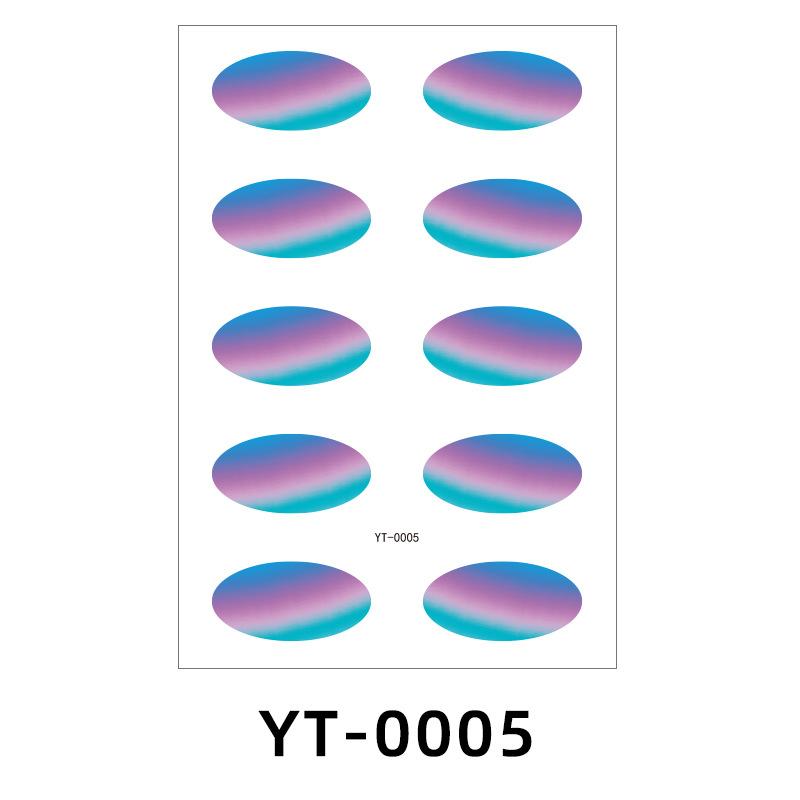 Øyenskyggeklistremerke Midlertidig tatoveringsklistremerke Øyesminke Svettesikker Vanntett Sminke Ansiktsklistremerke Fest Fest Øyelokksklistremerke Tatovering