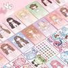 Dress Up Sticker Book Girl Sticker Book Children's Cartoon Makeup Show Puzzle Cartoon Handmade DIY Book
