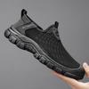 Fashion Outdoor Men Summer Mesh Shoes New Casual Sports Flats Lightweight Breathable Trainers Comfortable Anti-slip Slip-on Casual Shoes