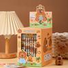 12Pcs Cute Cartoon Capybara Erasable Neutral Pen Cartoon Cute Writing Pen Student Stationery Gifts
