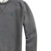 Polo Ralph Lauren FW22 Einfarbig Logo Bestickt Lässiges Rundhals-Sweatshirt Herren Sweatshirt Grau MNPOKNI16822257-020