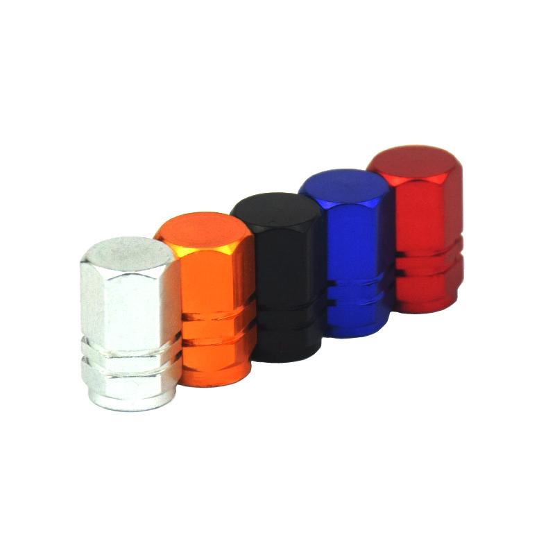 4Pcs Tire Valve Stem Caps Decorative Tires Accessories Aluminum Alloy Nipple Wheel Caps Cars Motorcycles Bicycle Cover Dustproof