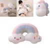 Cute Cloud Shaped Plush Sofa Pillow For Sweet Home Decor Lovely Bedroom And Living Room Backrest Cushion