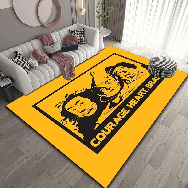 1PC The Wizard of Oz Rug - Home Decoration Carpet For Living Room Bedroom Flooring Computer Chair Area Rug