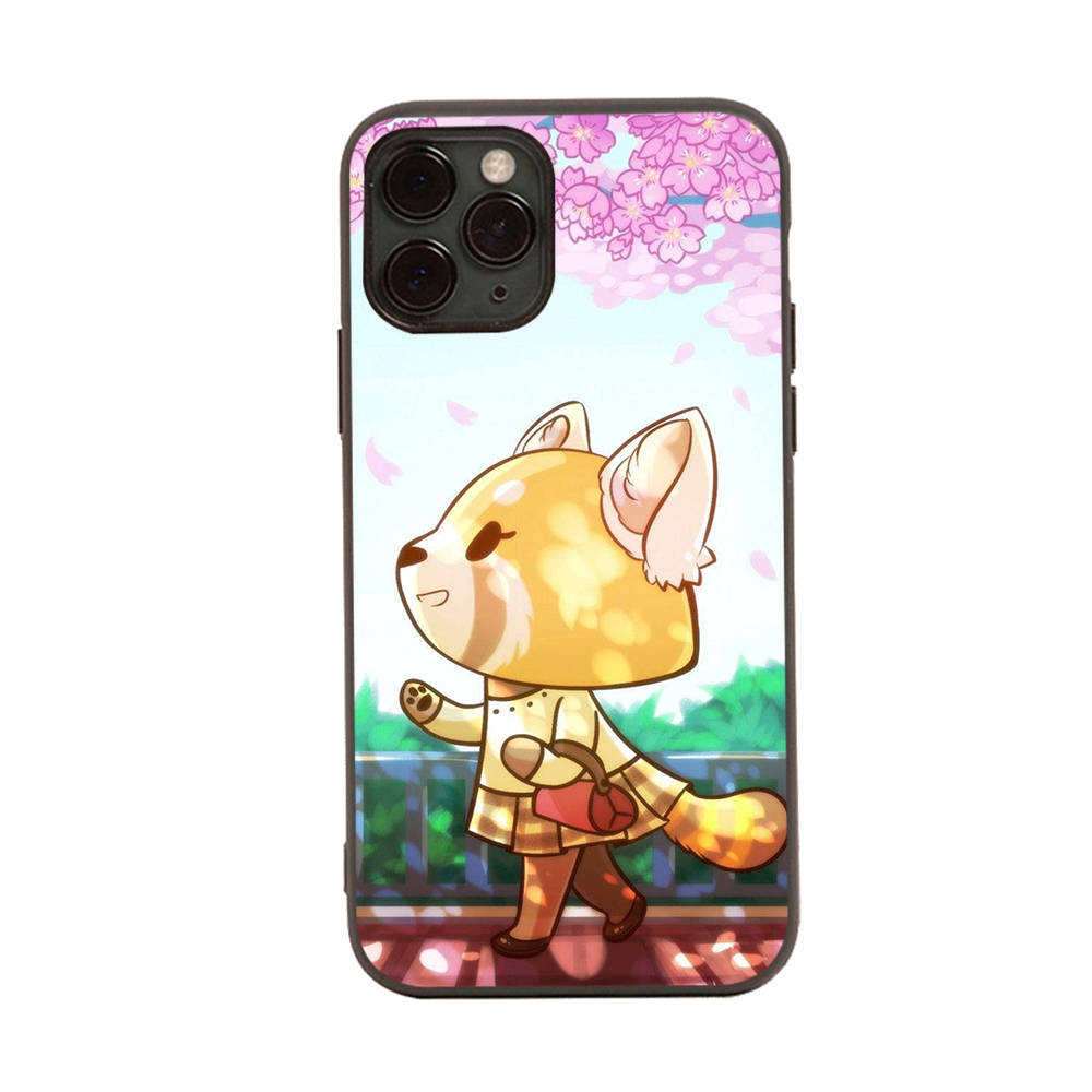 

Чехол для Xiaomi Poco X6 X4 M5 M6 F5 F6 C65 C55 C50 C51 C40 Redmi Note 7 8 14C A3X 13C 12C 11 10A 9C Pro черный мягкий чехол LI22 Aggretsuko Redmi Note 12S серый