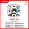 D-Farbe Moissanitstein Rund / Oval / Tropfen / Radiant / Smaragd / Herz / Prinzessin / Kissen / Asscher / Trilliant Schliff 1,0-5,0 Karat