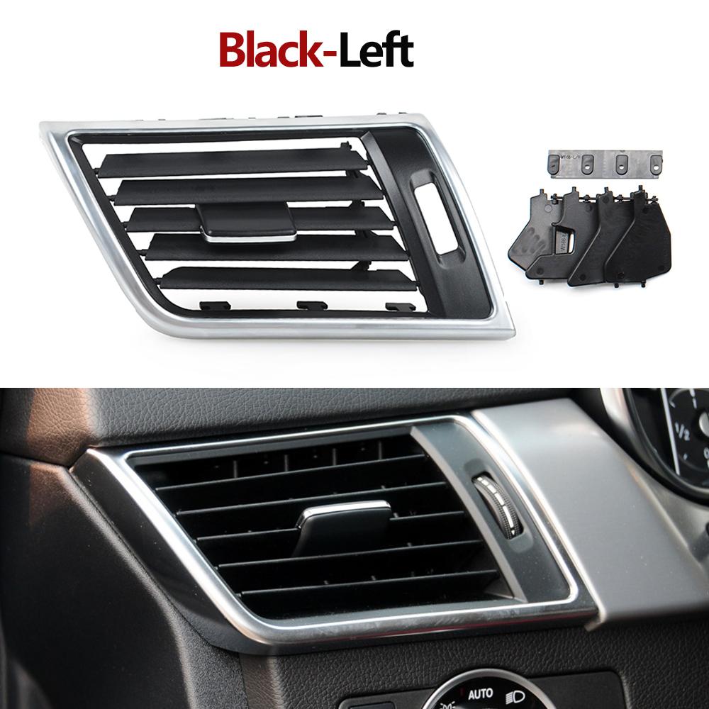 Front Left Right Air Conditioner Chromed AC Vent Grille Outlet Cover Replacement For Mercedes Benz W166 W292 ML GL GLE GLS Class