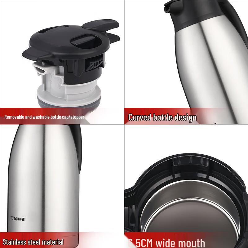Zojirushi SH-HJ19C 1.9L Stainless Steel Vacuum Thermos