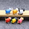 Walking Animal Cat Model Doll Toys PVC Mini Cat Ornaments Cute Snack Cat Figure Toys  Holiday Gift