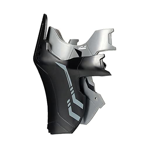 LayLax ARMOR FACE GUARD SHADOW BLACK Battle Style Polycarbonate Hard Face Mask for Airsoft