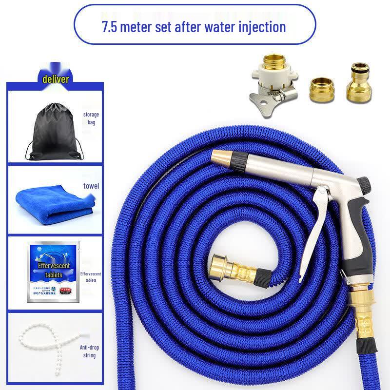 High-Pressure Car Wash Hose with Water Gun