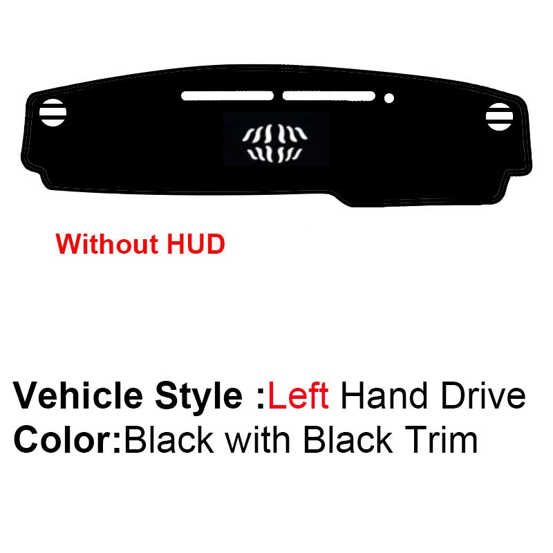 For Toyota Land Cruiser Prado 250 Series 2026 2026 2026 2026 Car Dashboard Cover Avoid Light Mat Non-Slip Pad Dash Accessories