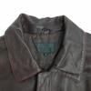 Piccolo Negozio Lammfell Leder Mantel [Herren L/Braun] Lederjacke Oberbekleidung(GEBRAUCHT)