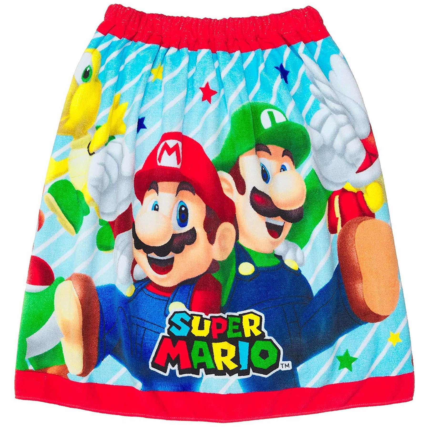 

Marushin 60cm Long Roll Nintendo Mario Super Mario Fresh Antibacterial and UV for Boys and 4525003700 Towel, & Bros., Members, Protection, Girls,